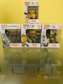 Lotto 4 Funko Pop Overwatch (3 Super Sized)