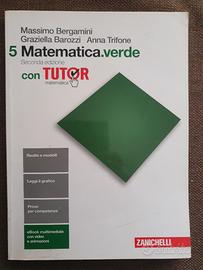 5 Matematica verde ISBN 9788808743831