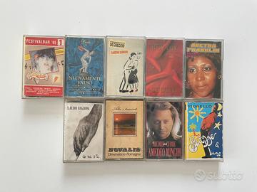 8 Musicassette anni '80-'90
