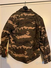 Giacca moto camouflage