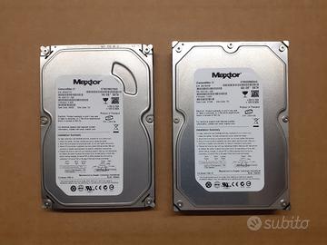 Lotto di 2 HardDisk 3,5 SATA (160gb+320gb)