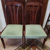 Coppia di sedie vintage anni '50 - '70