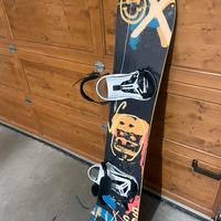 Snowboard Slash 154 + attacchi Union come nuovi