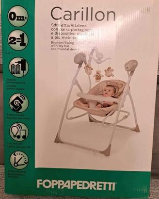 bambin/neonat Sdraietta altalena 2in1Foppapedretti