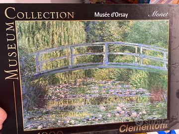 Puzzle Clementoni Stagno delle ninfee 1000 pezzi