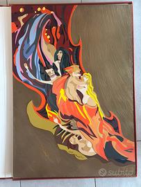 Ugo Nespolo – Paolo e Francesca VI/XXX – 50×70 cm