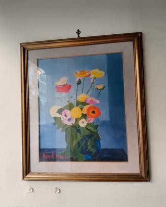 quadri con fiori vintage 