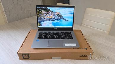 Portatile Acer sistema operativo Chrome NUOVO