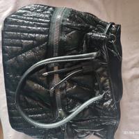 Borsa secchiello nera