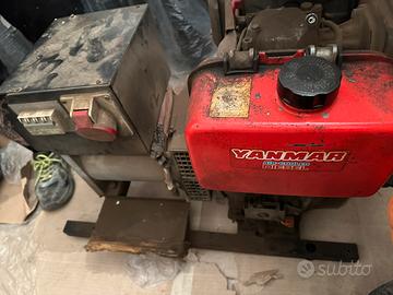 Gruppo elettrogeno 6kw cont. Yanmhar