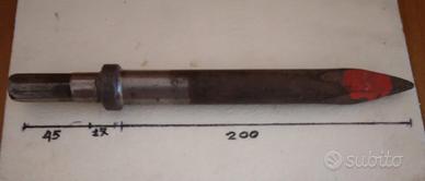 Scalpello Punta per Martello Demolitore L. mm 200