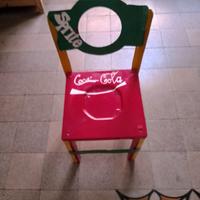sedia di ferro battuto anni 800