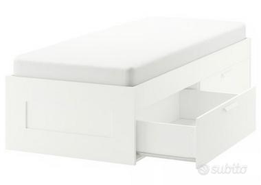 Struttura letto con cassetti BRIMNES Ikea 90x200