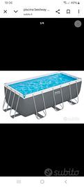 piscina bestway 4.12 x 201 x 1.22 con accessori