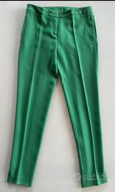 Manila Grace pantalone verde donna taglia 40