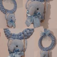 ghirlanda fiocco nascita, prezzo trattabile