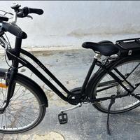Bici elettrica con rimorchio