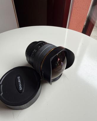 Ottica Samyang fish eye | compatibile Nikon