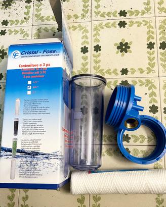 Vaso porta cartuccia + filtro