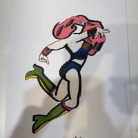 Marco Lodola Wonderwoman