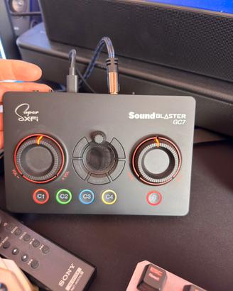 Dac e amp creative soundblaster gc7