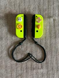 Coppia Joy-Con giallo neon originali Nintendo