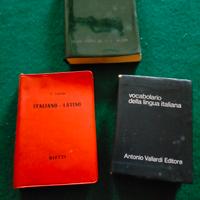 LOTTO DI TRE DIZIONARI TASCABILI ANNI 60 
