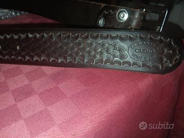 cinture cuoio artigianali su ordinazione 