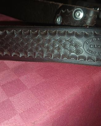 cinture cuoio artigianali su ordinazione 