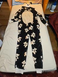 Tutone intero/Pigiama fullzip orsetto