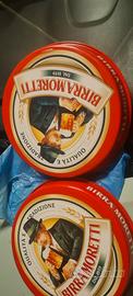 vassoi birra moretti vintage – anni ’80/’90