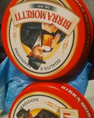 vassoi birra moretti vintage – anni ’80/’90