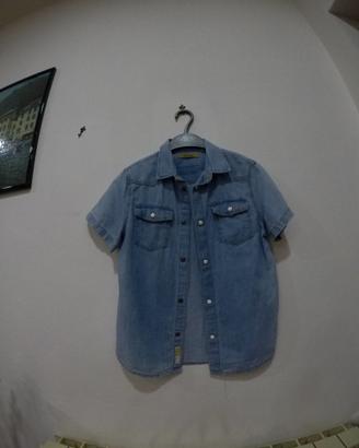 Camicia jeans bambino