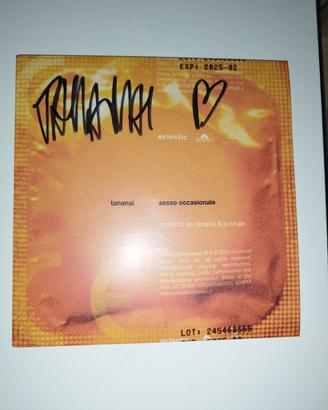Vinile piccolo autografato Tananai