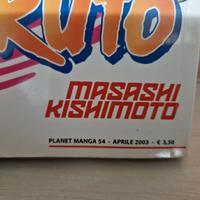 Masashi Kishimoto Serie Nera e Rossa Manga Naruto 