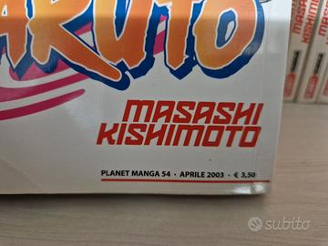 Masashi Kishimoto Serie Nera e Rossa Manga Naruto 