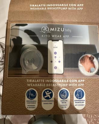 Tiralatte indossabile MIZU Baby - Kiyo Wear App