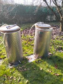  botti in acciaio inox  x vino