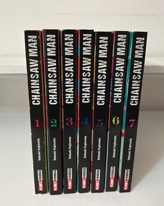 chainsaw man vol 1-7