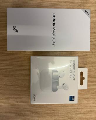 Honor Magic 8 lite +Cuffie 