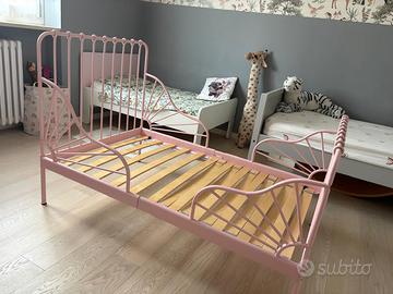 Lettino MINNEN ikea + materasso NATSMYG