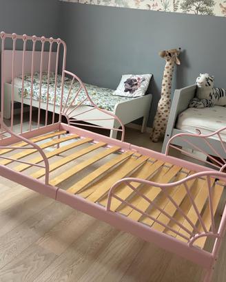 Lettino MINNEN ikea + materasso NATSMYG