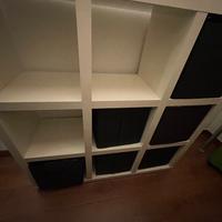 Libreria bianco lucida