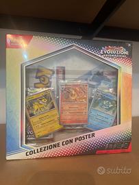 Collezione con poster evoluzioni prismatiche