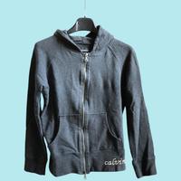 Calvin Klein Felpa grigia donna vintage cappuccio