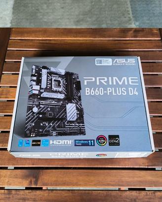 Scheda Madre ASUS Prime B660-PLUS D4 LGA1700
