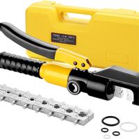 Pinza Idraulica Crimpare 10T con 9 paio inserti