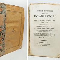 NOTIZIE STORICHE DEGLI INTAGLIATORI - 1808