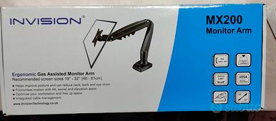 Braccio monitor Invision MX200 gas lift 19-32”