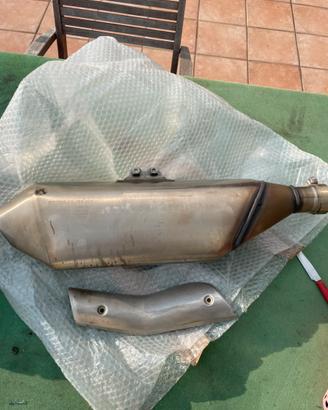 Scarico originale ktm 690+ catalizzatore